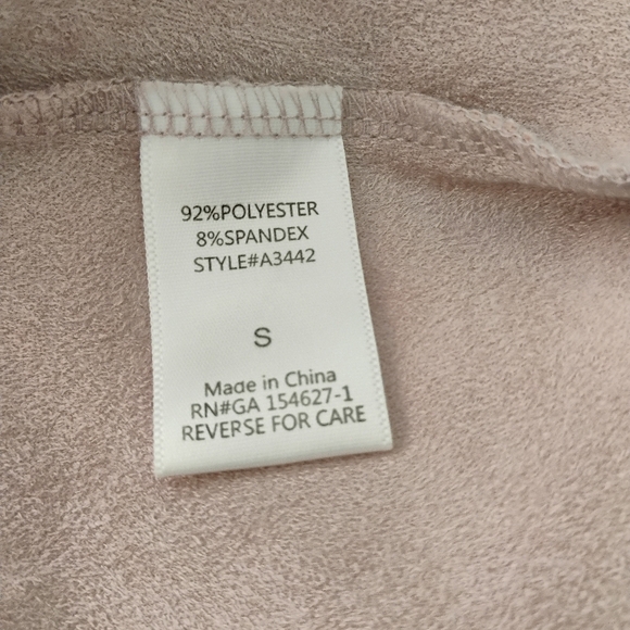 Joh Faux Suede Dress With Pockets - Size Small - Picture 9 of 10